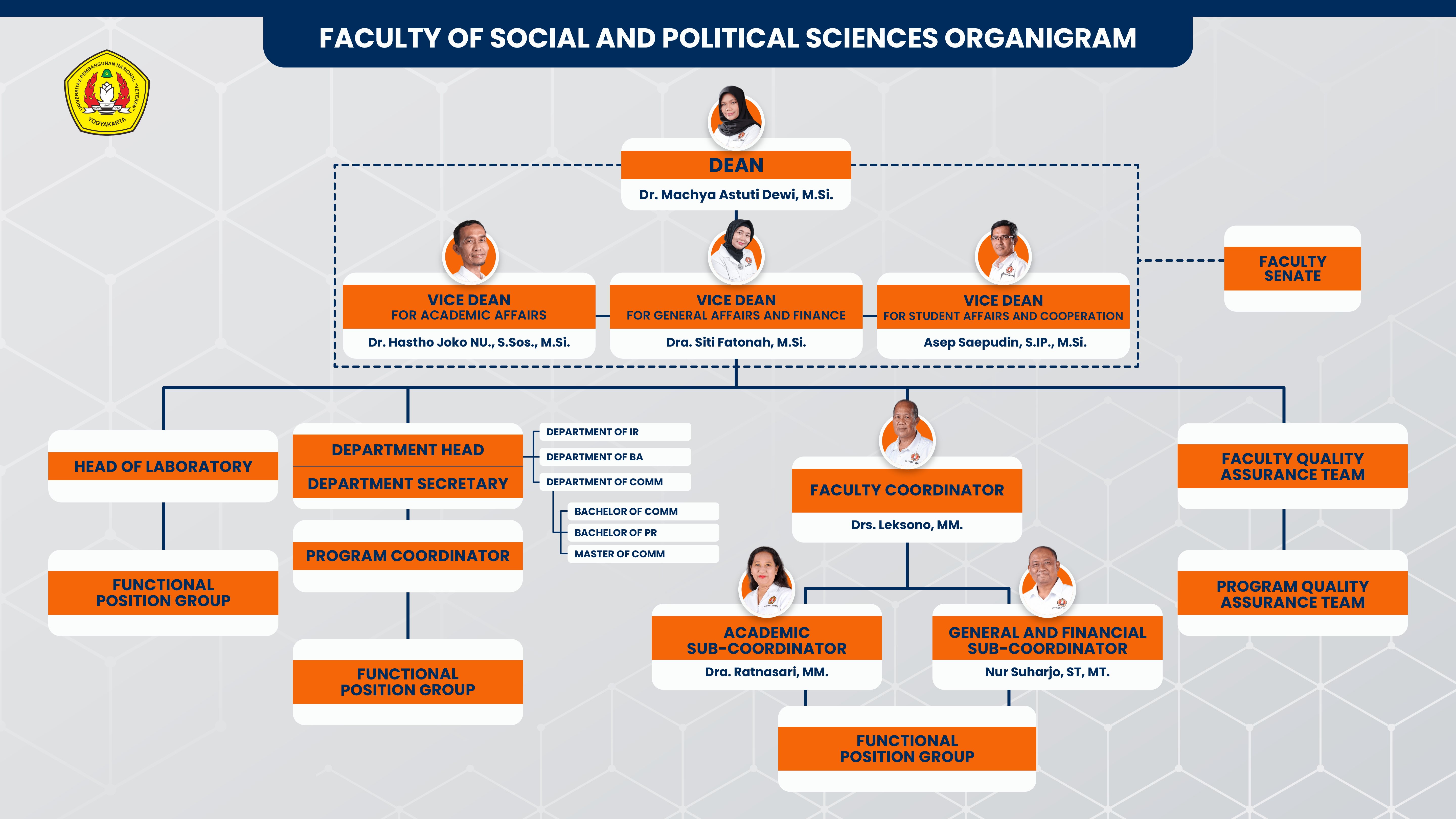 Organization Structure of the Faculty